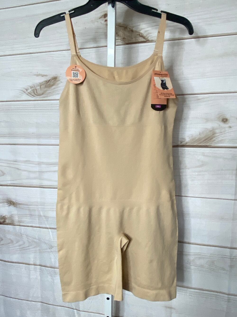 Brand New Shapermint EssentialWomen's Size 2XL XXL Everyday Scoop Neck Bodysuit